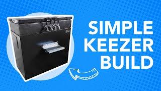 How to make a Keezer for home brew on tap | A simple DIY Kegerator with built-in temperature control