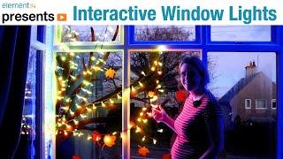 Interactive light up window using a Raspberry Pi and Micro:bit