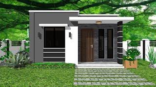 5X5M | SMALL HOUSE DESIGN (BOX TYPE) | MODERN HOUSE DESIGN | 1 BEDROOM | 25 SQM