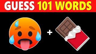 Guess the Word by Emoji (101 Words) | Ultimate Emoji Challenge