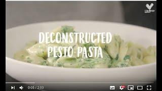 Vegan Deconstructed Pesto Pasta Leftover Challenge -  EpiVegan Brett Cobley