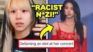 Popular streamer yells “Racist! N*zi!” at Chaeyoung during TWICE concert #kpop