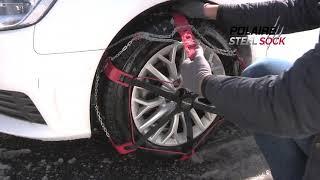 9mm Modula Polaire Steel Sock System Snow chains with quick disassembly system