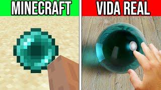 MINECRAFT VS VIDA REAL 