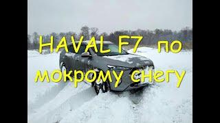 HAVAL F7 4*4 1,5*150 по мокрому снегу