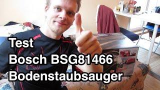 Test Bosch BSG81466 Bodenstaubsauger | Staubsauger Test