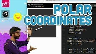 9.20: Polar Coordinates - p5.js Tutorial