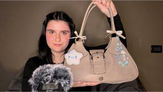 ASMR ita - What's in my bag - show and tell