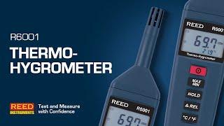 REED R6001 Thermo-Hygrometer