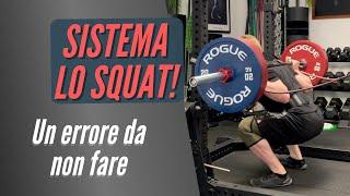 SBLOCCA IL TUO SQUAT | Aggiusta la traiettoria per aumentare i carichi!