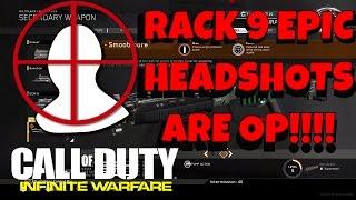 Rack 9 Smoothbore Infinite Warfare Epic weapon variant! Crazy headshots!
