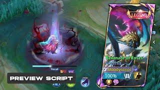 EARLY ACCESS! | Script Skin Alpha Legend - Revenant of Roses No Password | PREVIEW