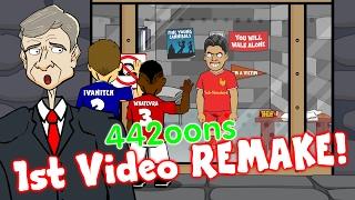 1st VIDEO REMAKE! Suarez meets Wenger: £40m+£1! (442oons 1 million subscriber special SUAREZ BITE)