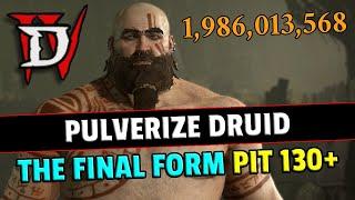 The Best Diablo 4 Pulverize Build (season 4), Druid Perfected End Game Guide!