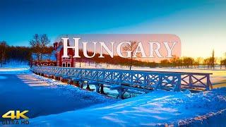 Hungary 4K - Winter Relaxation Film - Relaxing Music And Stunning Nature Scenes (4K Videos)