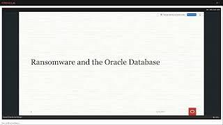 Oracle Database Attack Surface Reduction by Daniel Morgan