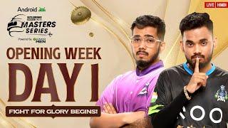 [HINDI] 2024 Android BGMS Season 3 | Fight for Glory Begins | Opening Week - Day 1