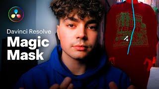 Cómo usar MAGIC MASK en Davinci Resolve 18 (magia)