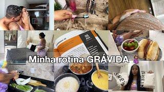 VLOG: ROTINA DE SEGUNDA-FEIRA GRÁVIDINHA| Comprinha na shein| Fiz janta + Rotina da manhã 