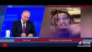 Kizaru на прямой линий у Владимира Путина