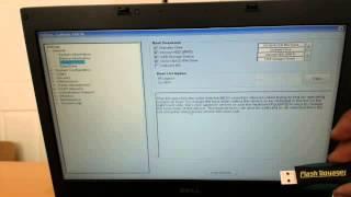 How to boot DELL Latitude from eSATA