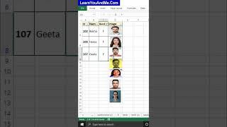 Solved - Image filter issue in Excel | Stick image in cell after filter in Excel | move and size