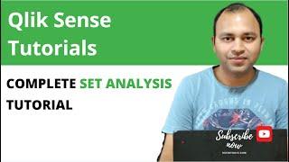 Qlik Sense Set Analysis Basic Tutorial for Beginners Complete Tutorial -  Getting Started