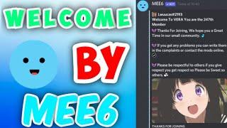How to Make a WELCOME MESSAGE with Mee6 on Discord