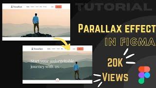Parallax effect website in figma (Easy)