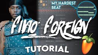 FIVIO FOREIGN TYPE BEAT TUTORIAL (How To Make Fivio Foreign Type Beat - FL Studio)