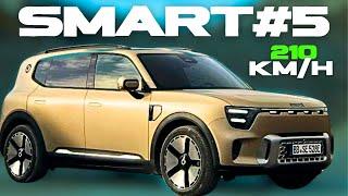 Smart #5 All-Electric SUV to Begin Pre-Sale on September 20