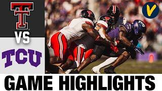 Texas Tech at #7 TCU | 2022 College Football Highlights