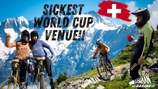 SWITZERLAND MTB IS INSANE! Aletsch Arena, EDR World Cup