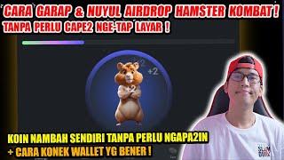 TRIK NUYUL TERBARU & CARA KONEK WALLET UNTUK WITHDRAW AIRDROP DARI HAMSTER KOMBAT JIKA NANTI RILIS!