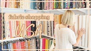 Come Fabric Shopping With Me in the USA  (Is It Actually Any Good??) | FABRIC SHOPPING IN AMERICA