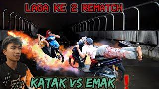 KATAK BHIZER VS EMAK GILA ! PARA KODAM LAGA BALAPAN KE 2 EMAK GILA KALAH DI PUTARAN PERTAMA 