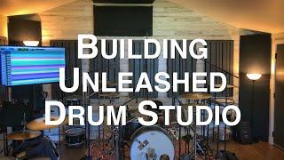 Unleashed Drum Studio Construction/Build (Garage Conversion)