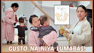 DOBLE INGAT KASI GUSTO NA LUMABAS NI BABY! ENGANGED NA ANG ULO NIYA! ️ | rhazevlogs