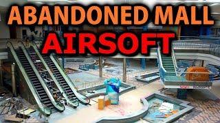 PLAYING AIRSOFT IN A HAUNTED ABANDONED SHOPPING MALL (CREEPY & EPIC)