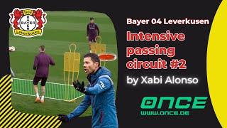 Bayer 04 Leverkusen - intensive passing circuit #2 by Xabi Alonso