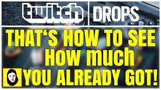 TWITCH DROPS TUTORIAL - how to see your inventory/ what you already got (EASILY)! 