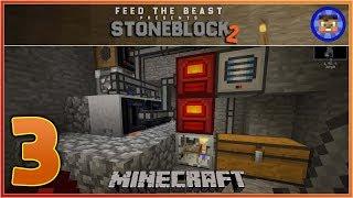 StoneBlock 2 Modpack Ep 3 - Lava Generators