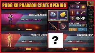 PUBG KR PHARAOH CRATE OPENING I PUBG KR PHARAOH X SUIT I Leo GamingYT