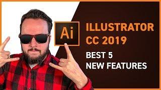 5 Best New Features in Adobe Illustrator CC 2019