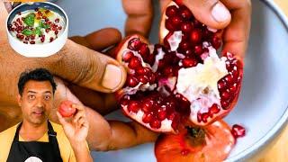 BEST Way to Eat POMEGRANATE  Good for Gut Health, De-Worming  Recipes