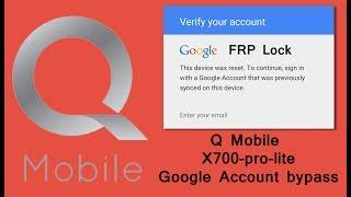 QMobile Google Account Bypass  X700 PRO LITE by TOPinTOWN