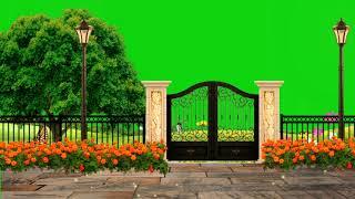 Green Screen Garden Flowers | Nature Green Screen | Green Screen Video Effects | Best Green Screen