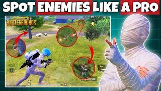 How to Spot Enemies ft. @TermiteGamer Improve PUBG Mobile / BGMI Gameplay - GG Bro Tips and Tricks