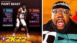 BEST INSIDE OVER POWERED CENTER BUILD ON NBA 2K22 NEXT GEN