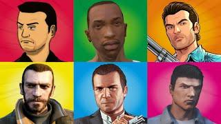 Mengenal SEMUA KARAKTER UTAMA di Tiap Seri Game GTA Dari Dulu Hingga Sekarang‼️ Ada yang Dari ASIA⁉️